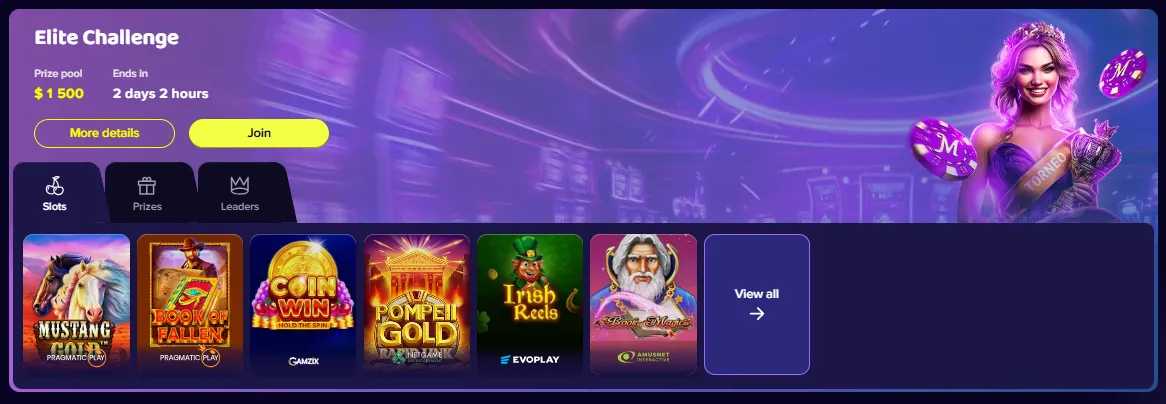 maggico casino tournament