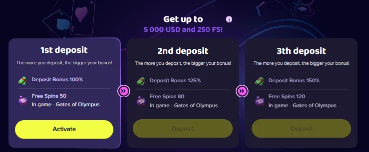 maggico casino welcome